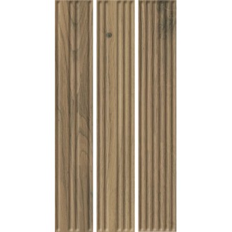 ная плитка Carrizo Wood Elewacja Struktura Stripes Mix Mat 40x6,6
