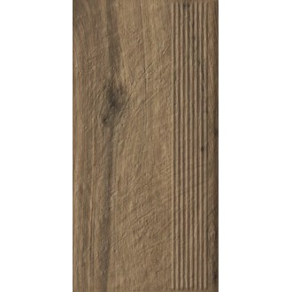 ная плитка Carrizo Wood Stopnica Prosta Struktura Mat 30x60