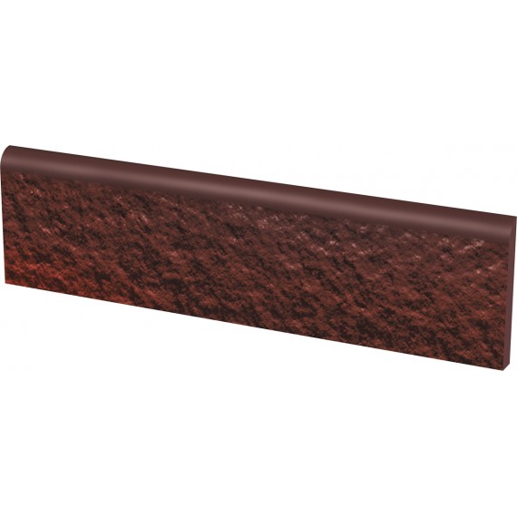 Клинкер ная плитка Cloud Brown Duro Цоколь структурный 30х8,1