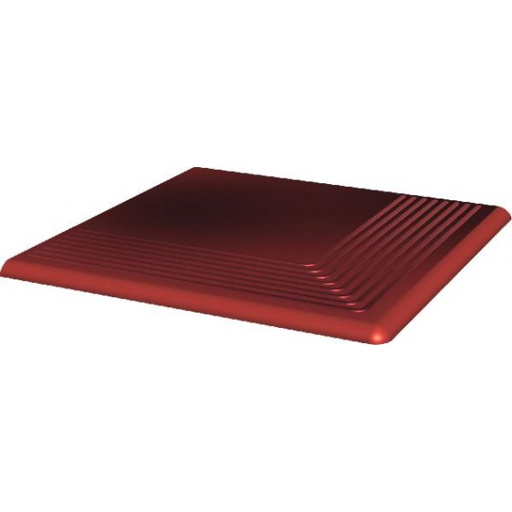 Клинкер ная плитка Cloud Rosa Stopnica Narozna 30x30