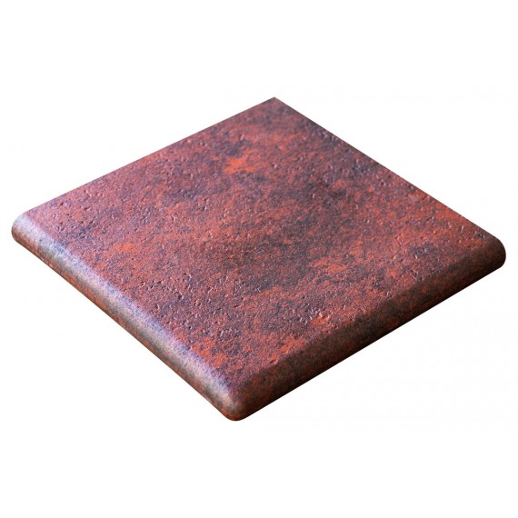 Клинкер ная плитка Esquina Jasper Rojo 33*33