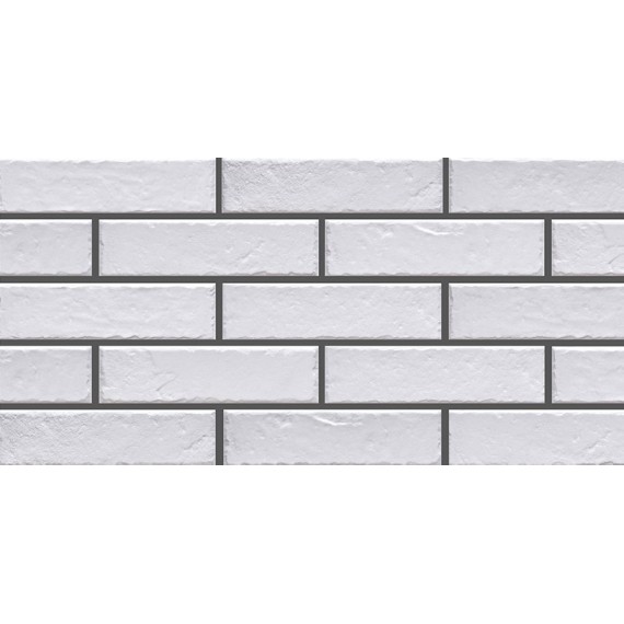 Клинкер ная плитка Foggia Bianco структурная 6.5x24.5