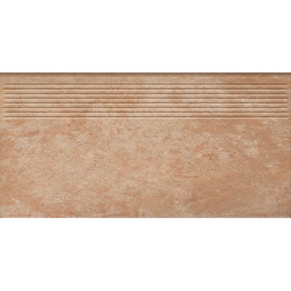 Клинкер ная плитка Ilario Beige Ступень простая MAT 30х60