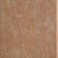 ная плитка Ilario Ochra Ступень простая MAT 30х30