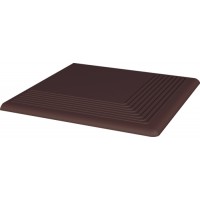 ная плитка Natural Brown Ступень угловая 30х30