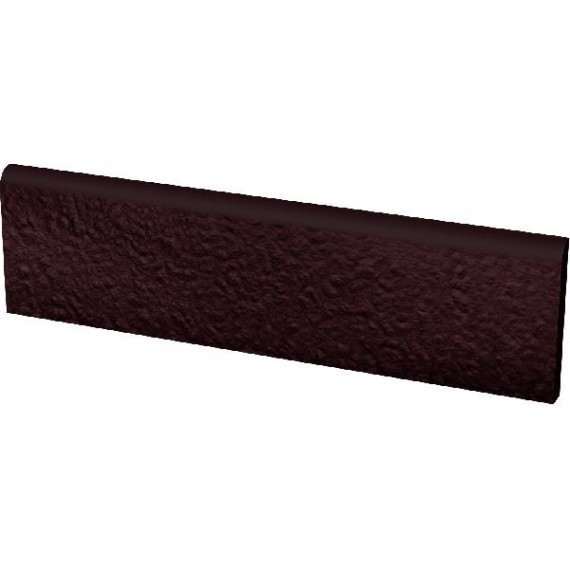 Клинкер ная плитка Natural Brown Duro Цоколь структурный 30х8,1