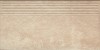 Scandiano Beige Ступень простая структурная 30х60