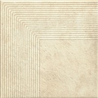 Scandiano Beige Ступень угловая структурная 30х30