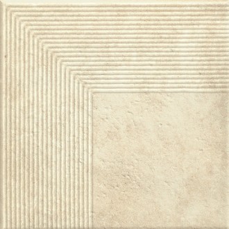 Scandiano Beige Ступень угловая структурная 30х30