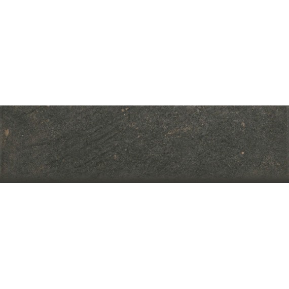 Клинкер ная плитка Scandiano Brown Цоколь структурный 30х8,1