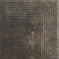 Scandiano Brown Stopnica Narozna 30x30