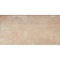 Scandiano Ochra Ступень простая структурная 30х60