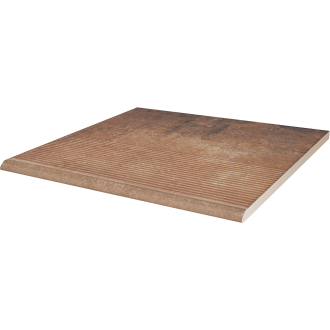 Scandiano Rosso Stopnica Prosta 30x30