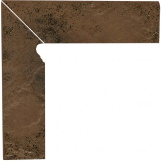 ная плитка Semir Beige Цоколь левый (B+A) 30х8,1