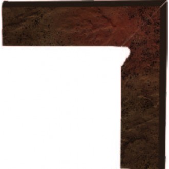 ная плитка Semir Brown Цоколь правый (B+A)30х8,1