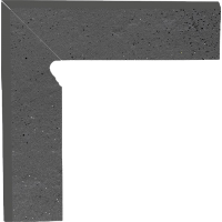 ная плитка Semir Grafit Цоколь левый (B+A) 30х8,1