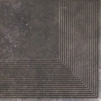 ная плитка Viano Antracite Ступень угловая MAT 30х30