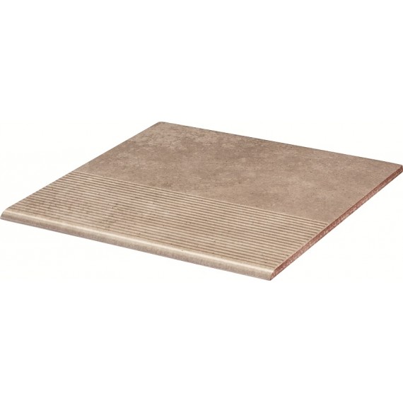 Клинкер ная плитка Viano Beige Ступень простая MAT 30х30