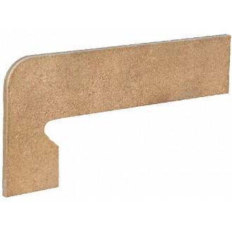 ная плитка ZANQUIN VEGA OCRE IZDA. левый 395x175x7,5
