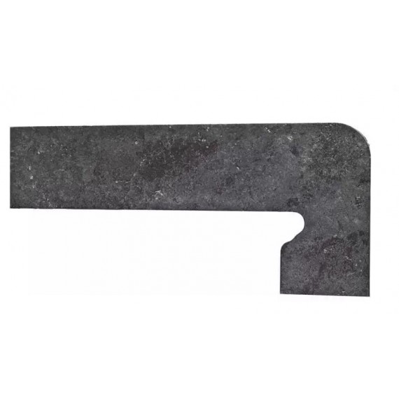 Клинкер ная плитка Zanguin METALICA BASALT DERECHA правый 39.5x17.5