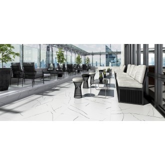 ная плитка Zanquin Recto Markina Bianco IZQDA 18x40