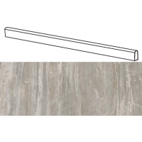 0000869 SENSI ARABESQUE SILVER BATTISCOPA 5,5x120