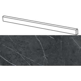 0000870 SENSI PIETRA GREY BATTISCOPA 5,5x120