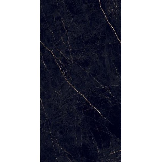 Керамогранит 0003616 SUPREME Noir Laurent LUX+ RET 80x160x07