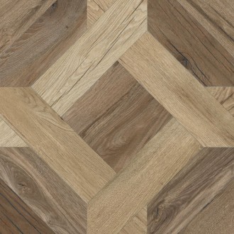 0005047 Nordik Wood MANSION GOLD/BROWN 60X60