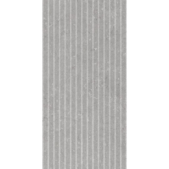Керамогранит 005503 Керамогранит Shellstone Grigio Rigat-One 3D 60x120