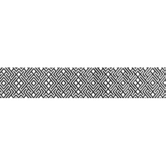 010212001781 Плитка Камелия чёрный бордюр 01 40*7,5