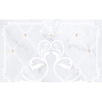 010300000190 Плитка Декор Милана светло-серый 01 25х40