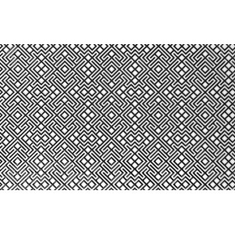 010301001887 Плитка Камелия чёрный декор 04 25х40