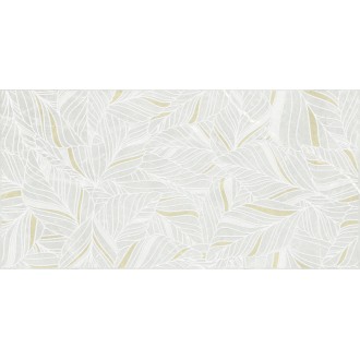 04-01-1-18-03-07-4137-3 Плитка York Декор листья серо-бежевый 30x60