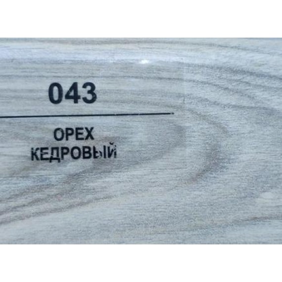 Плинтус 043 Орех кедровый 70мм
