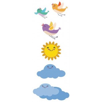 06-01-1-52-05-01-3027-0 Плитка Панно Kids Sky 40х100