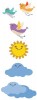 06-01-1-52-05-01-3027-0 Плитка Панно Kids Sky 40х100