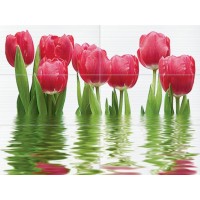 06-01-1-64-04-21-160-0 Плитка Панно Тюльпаны 100x75