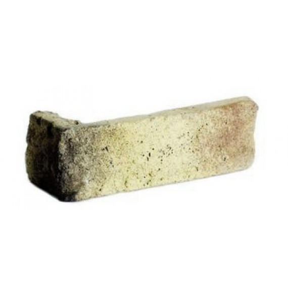 Искусственный камень 1-26-00 Кирпич фасадный Угловой элемент 19х6.5х11