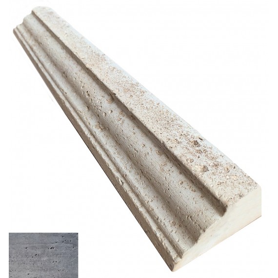 Ступени 1-42-00 Бордюр Цокольный Флорентийский 610x55x55