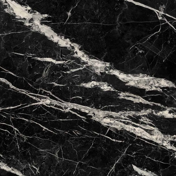 Керамогранит 100302683 Xlight Premium Marquina Black Nature 6mm 120x120