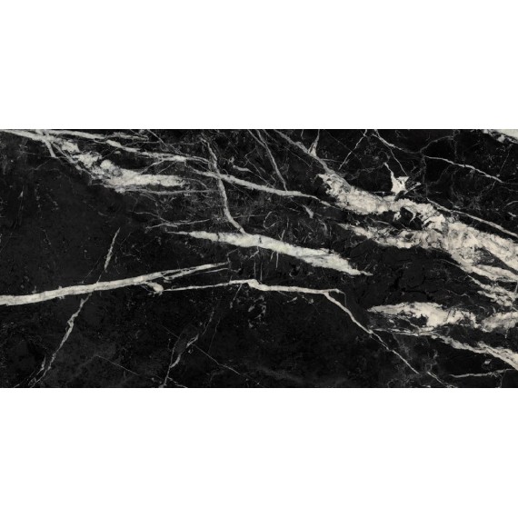 Керамогранит 100302694 Xlight Marquina Black Polished 6mm 150x300