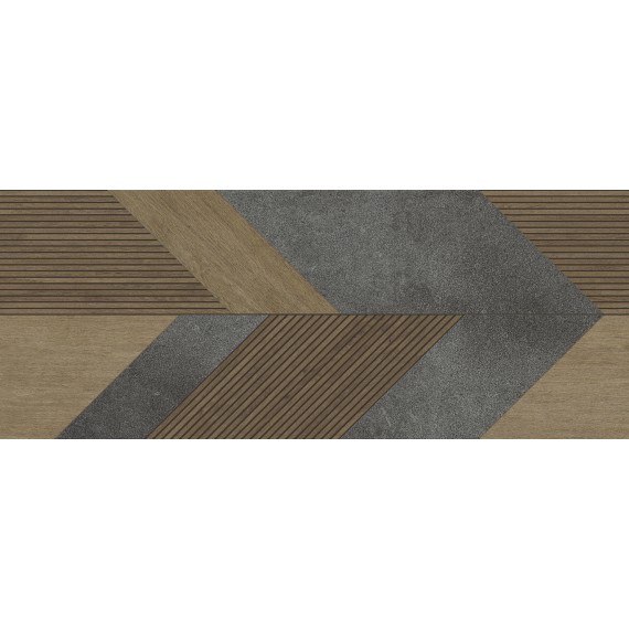 Керамическая плитка 100337327 Плитка Gent Stone 3D Roble 59,6x150