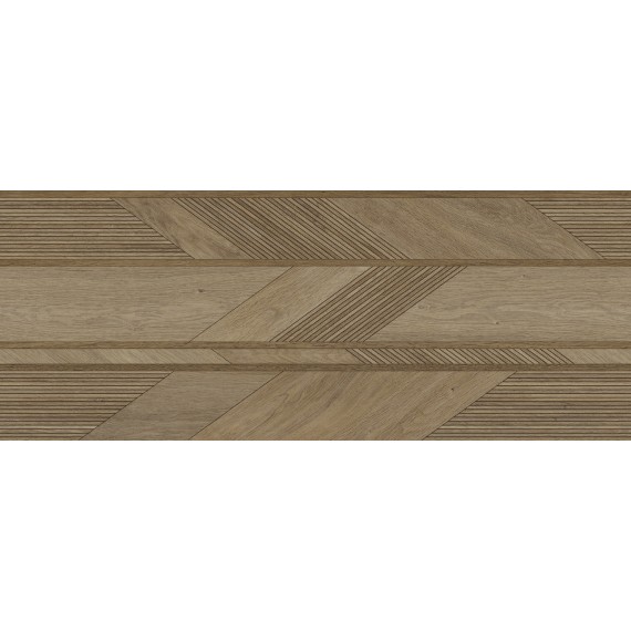 Керамическая плитка 100337338 Плитка Gent Arrow 3D Roble 59,6x150