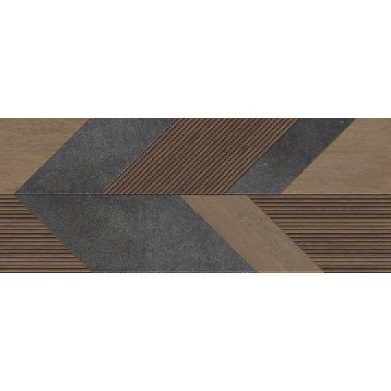 Керамическая плитка 100337356 Плитка Stone 3D Roble 59,6x150