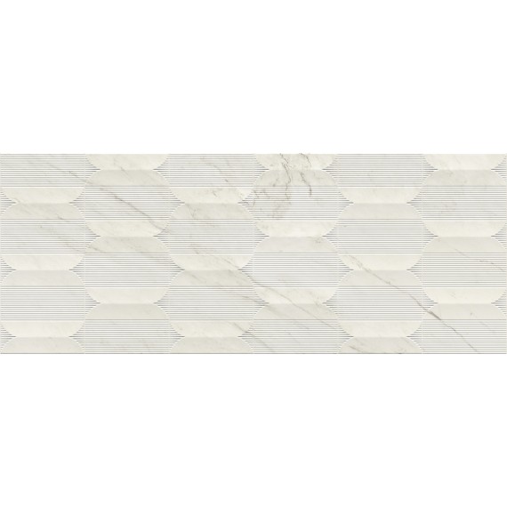 Керамическая плитка 100354919 Плитка Glem White Deco 59,6x150