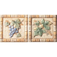 1009570 Inserto S/2 Grappoli Gialo 10х10