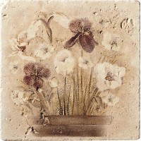 1009719 Inserto Travertino 20x20