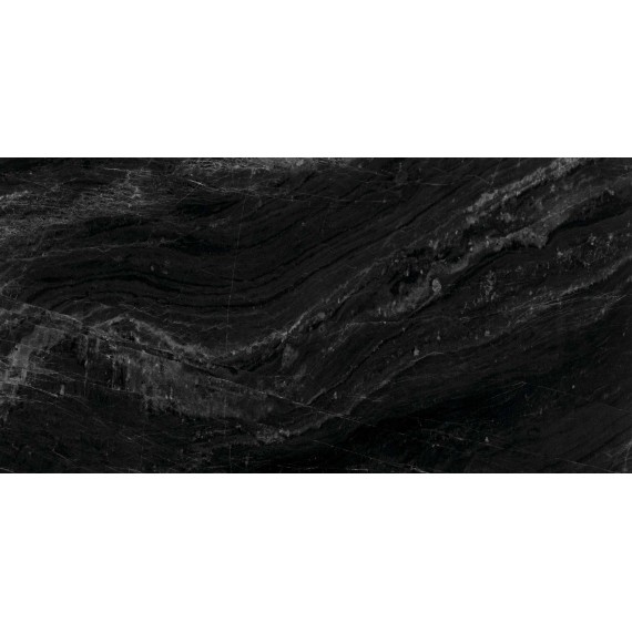 Керамогранит 1058940 Gemme Black Mirror Lux Ret 60x120