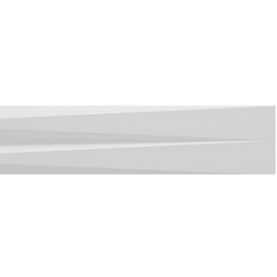 Керамическая плитка 108931 STRIPES TRANSITION ICE WHITE MATT 7,5x30